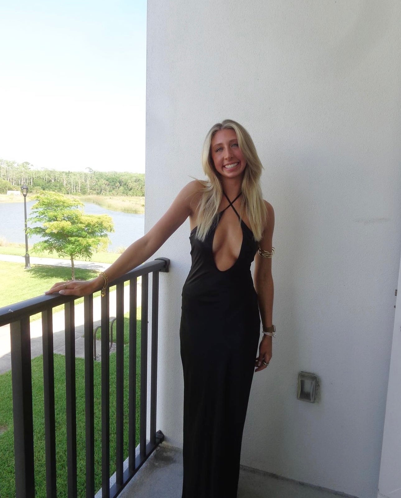 Peppermayo Noir Symphony Maxi Dress