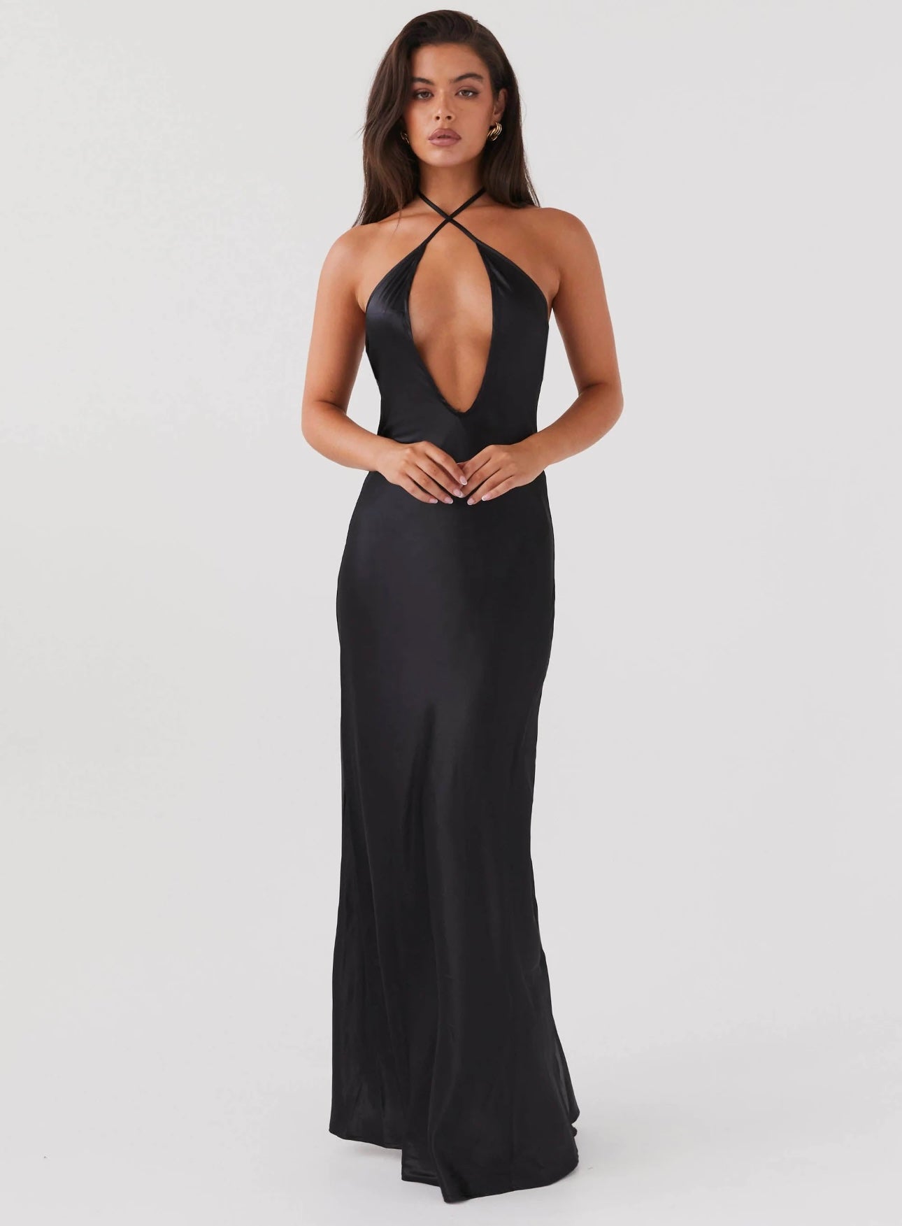 Peppermayo Noir Symphony Maxi Dress