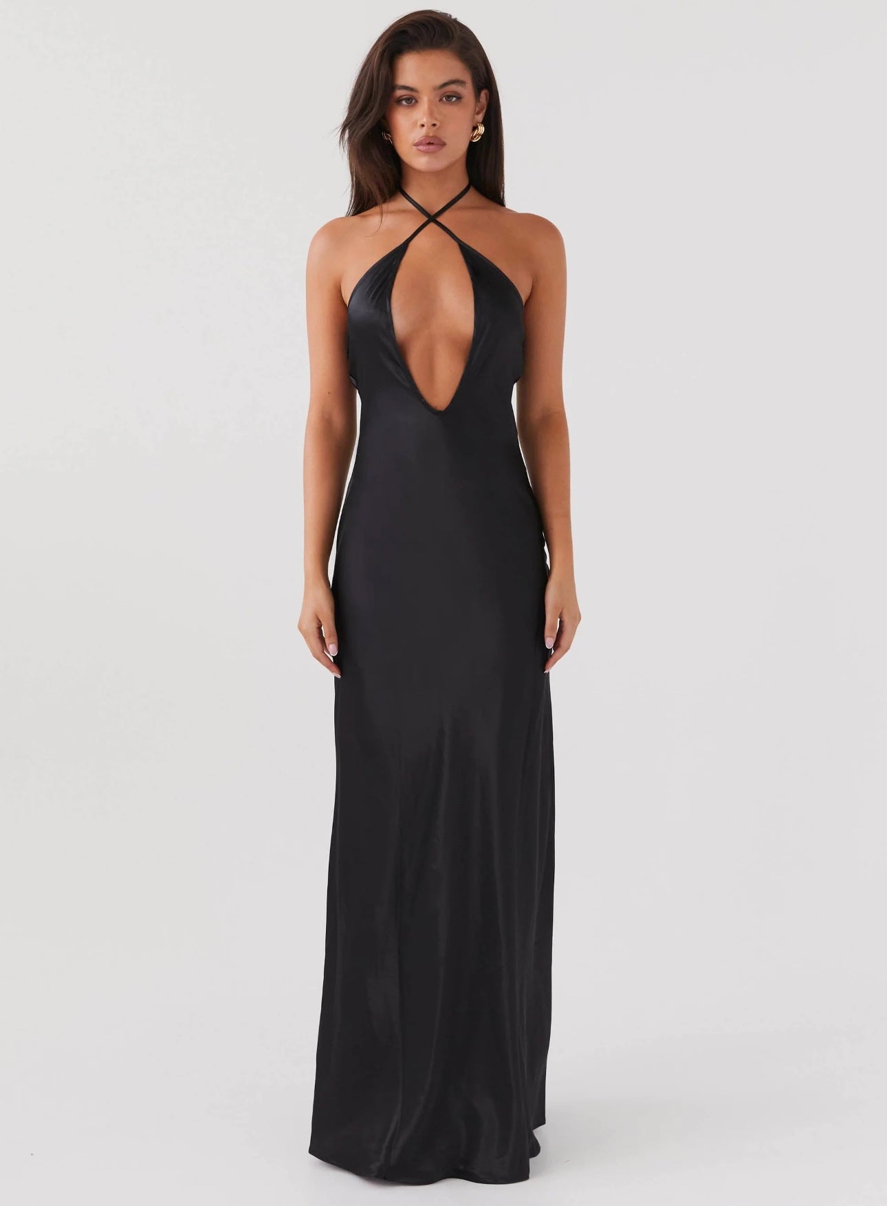 Peppermayo Noir Symphony Maxi Dress